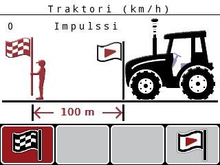 Käyttö, QUANTRON-A Seuraavaksi on määritettävä nopeussignaalin impulssien lukumäärä. Jos tiedät tarkan impulssien lukumäärän, voit syöttää sen suoraan: 8.