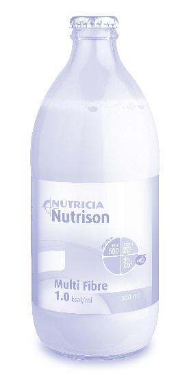 Aikuisten letkuravintovalmisteet Valitse oikea valmiste tarpeen mukaan Energiaa kcal/litra Perustarve Nutrison Multi Fibre 1030 kuiduton Nutrison 1000 Runsasenergiainen Nutrison Energy MF 1530