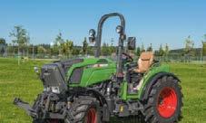 Mukava ergonominen hallinta ja kompakti koko kulkevat käsi kädessä Fendt 200 V/F/P Variossa.