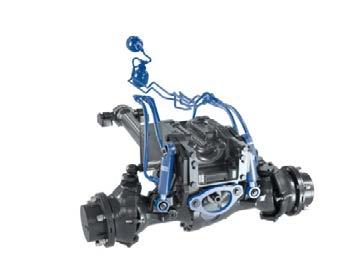 Voimaa kaikissa pyörissä Jatkuvan nelivedon lisäksi Fendt 200 V/F/P Vario malleissa on automaattinen 4WD.