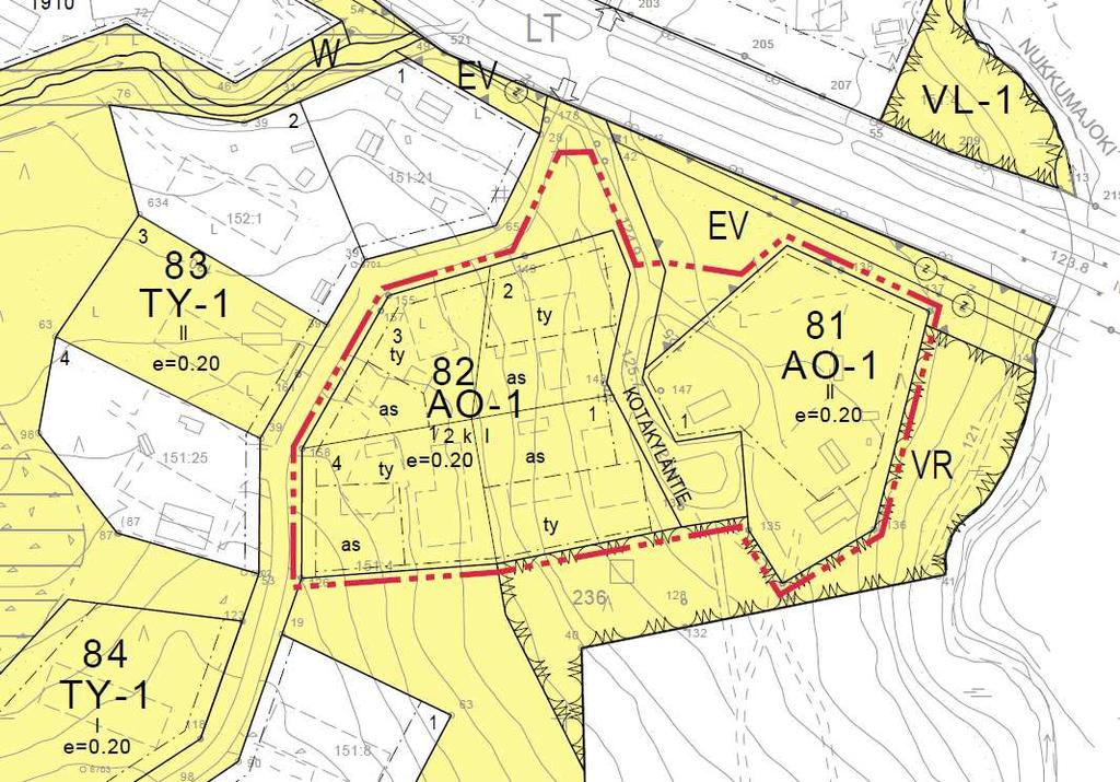 3.1.3 Rakennettu ympäristö Kaavamuutosalue muodostuu tonteista, katualueesta ja EV-alueesta.