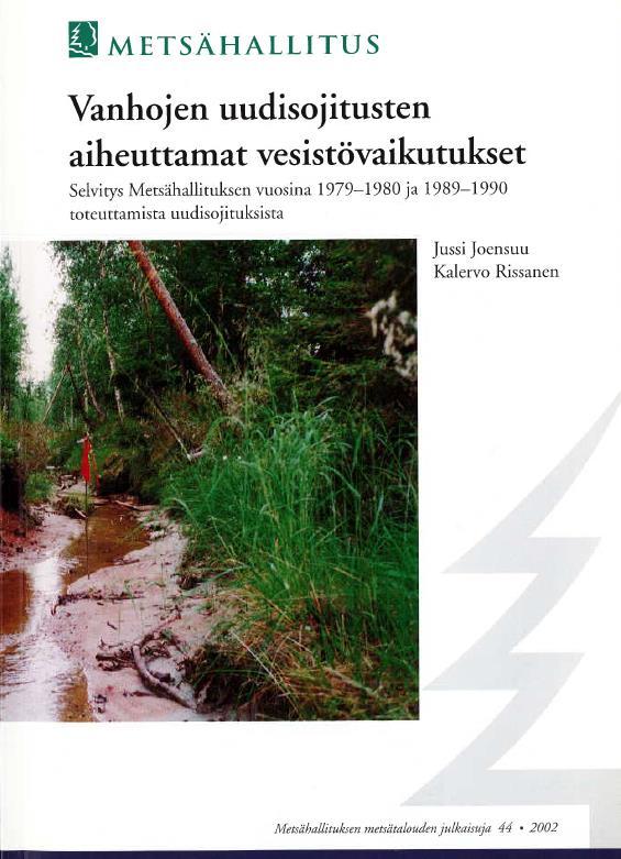ojia pitkin vesistöihin saman verran fosforia kuin kaupunkien jätevesissä Paljonko