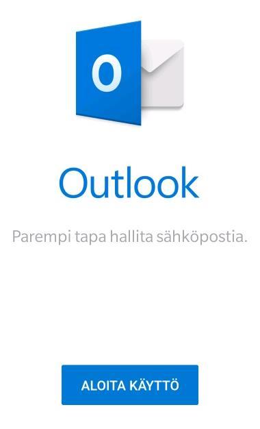 14. Avaa Outlook-sovellus. Kuvake näyttää tältä 15.