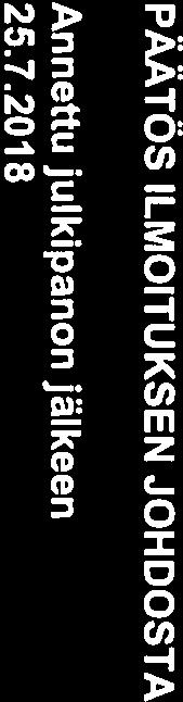 Ilmoituksen mukainen puhdistettava alue sijaitsee kiinteistöllä RN:o 698-9- 9061-1.