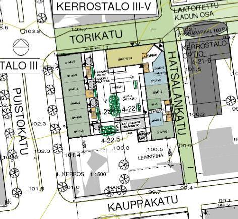 Ajo pysäköintihalliin tapahtuu näissä ehdotuksissa pääosin Hatsalankadun kautta joko Kauppakadulta suoraan tai Savonkadun ja Torikadun kautta.