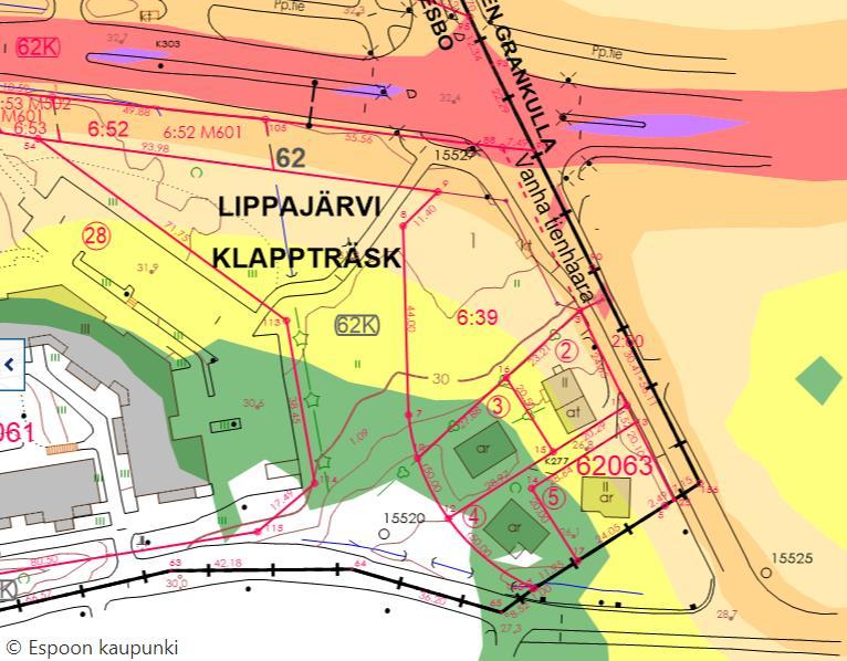 12 (21) 2.2.6 Ympäristön häiriötekijät Merkittävin ympäristön häiriötekijä on Turuntien aiheuttama liikennemelu sekä vaikutus ilmanlaatuun.