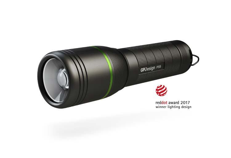 *8707630* Snro 87 076 30 GP Design LED Atlas 400lm alumiinitaskulamppu Korkealaatuinen