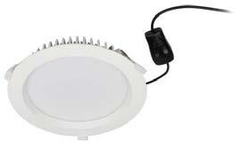 14 HELIKUU CAVAN 8W Kiinteä ja suunnattava led valaisin 50 w halogeenivalaisimen korvaajaksi. Kromi, ip65, himmennettävä, säädettävällä valon sävy dip- kytkimellä, 3k/4k/6k. Asennus 72 mm aukkoon.