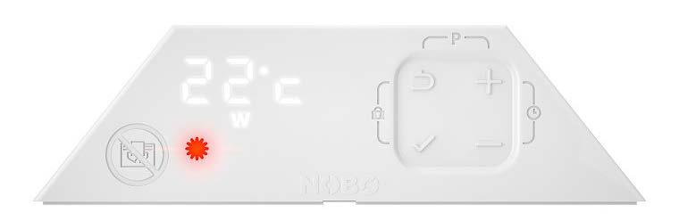 16 HELIKUU 500 W, IP24 40 x 53 cm Snro 81 308 45 *8130845* 750 W, IP24 40 x 63 cm Snro 81 308 47 *8130847* NOBØ Front lämmitin NOBØ Front - markkinoiden tarkin termostaatti sekä alhaisin valmiustilan