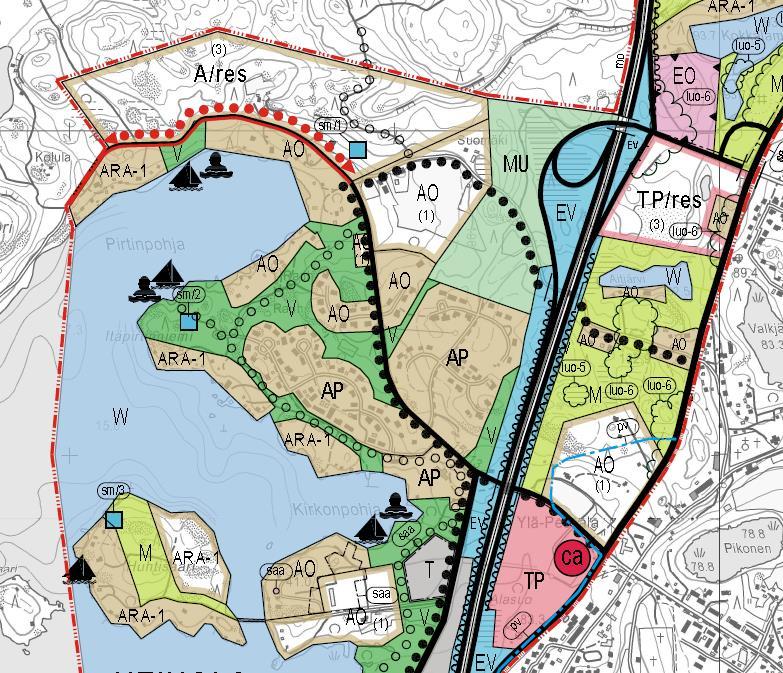 697/Akm Marjoniementie 149 B Asemakaavan selostus 10.8.2018 9 / 17 3.1.4 Maanomistus Kaava-alue on yksityisomistuksessa. Voimassa olevan asemakaavan mukaista virkistysaluetta ei ole lunastettu. 3.2 Suunnittelutilanne 3.