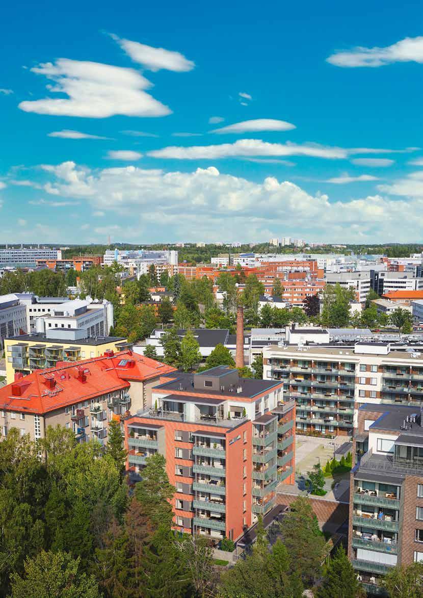 Asu urbaanisti Talin urheilupuiston laidalla As.