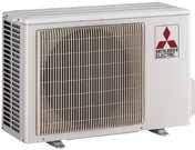 1kw 5kw Mitsubishi Electric -ilmalämpöpumpun toimintaperiaate Ilmalämpöpumppu koostuu kahdesta yksiköstä: sisäyksiköstä ja ulkoyksiköstä.