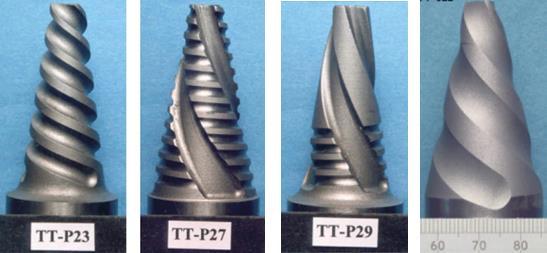 This was estimated to be the result of stronger shape, improved flow path and reduced probe volume in combination with good material.