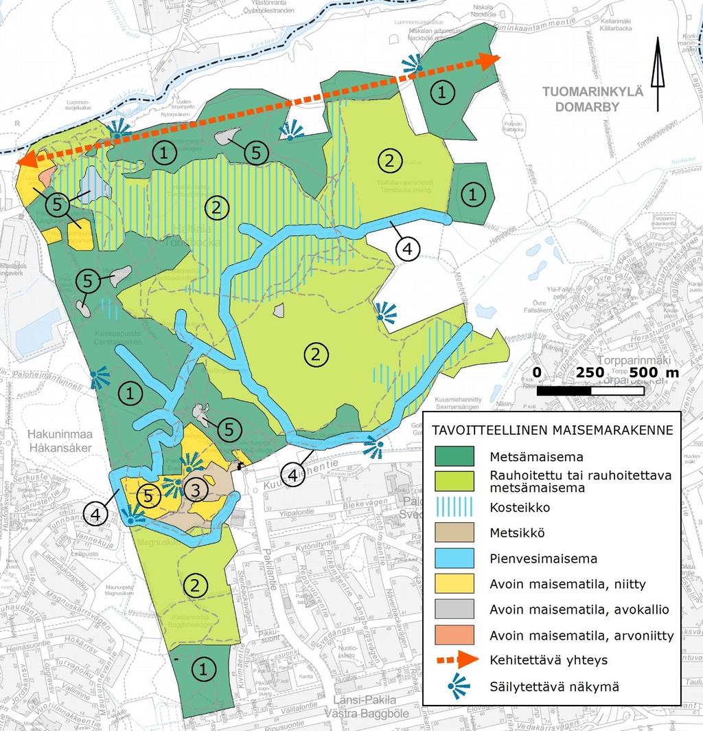 Luonnonsuojelualueeksi perustettavassa alueen pohjoisosassa on lehtokorpea ja lehtoa. Alueen topografia vaihtelee +15 m ja +35 m:n välissä.