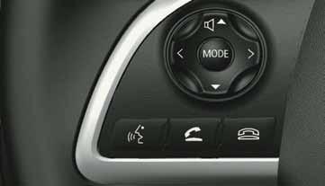 BLUETOOTH HANDS-FREE Puhu matkapuhelimeen ja pidä auto turvallisesti hallinnassasi.