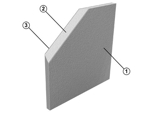 1.2.5 Keskiosat Runkorakenne mahdollistaa lamellikeskiosat kaikissa ovilehdissä. Muut kuin alla luetellut materiaalit erikoistilauksesta. 1.2.5.3 FA2 Sileät 1 mm:n eloksoidut alumiinilevyt sisä- ja ulkopuolella.