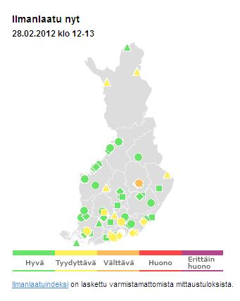 TAMPEREEN ILMANLAATU 211 Päästöt ja ilmanlaadun
