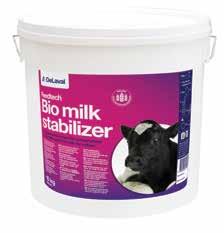 Se liukenee maitoon erittäin hyvin ja se voidaan annostella myös etukäteen maidonerotteluastian pohjalle.