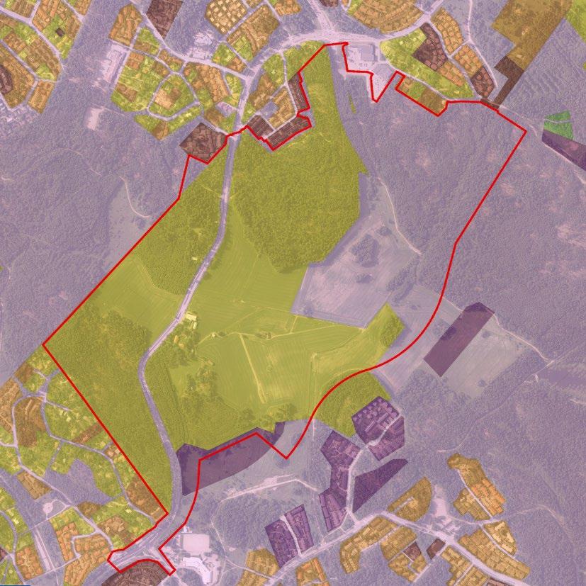 11 (34) 2.2 Selvitys alueesta 2.2.1 Alueen yleiskuvaus Suunnittelu koskee laajaa, pääosin rakentamatonta aluetta Espoon keskuksen, Kaupunginkallion ja Latokasten kaupunginosissa.