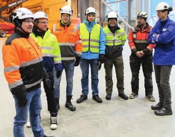 Tehtiin järeää rakennetta Kun 1900 m 2 halliin menee teräsrakenteita noin 500 tonnia, saa mielikuvaa rakenteille asetetuista kestovaatimuksista.