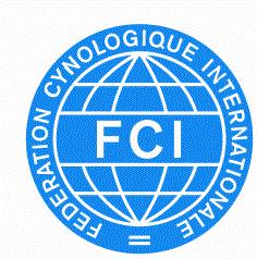 FEDERATION CYNOLOGIQUE INTERNATIONALE (AISBL) Place Albert 1er, 13, B 6530 Thuin (Belgia), puh: +32.71.59.12.38, fax : +32.71.59.22.29, internet: www.fci.