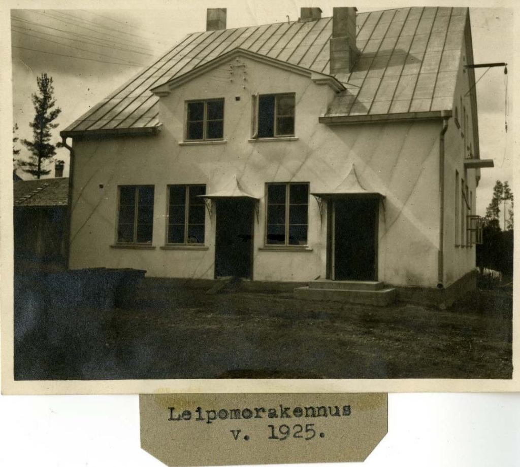 rakennustöihin ryhdyttiin viipymättä. Leipomorakennus valmistuikin kesäkuussa 1925.