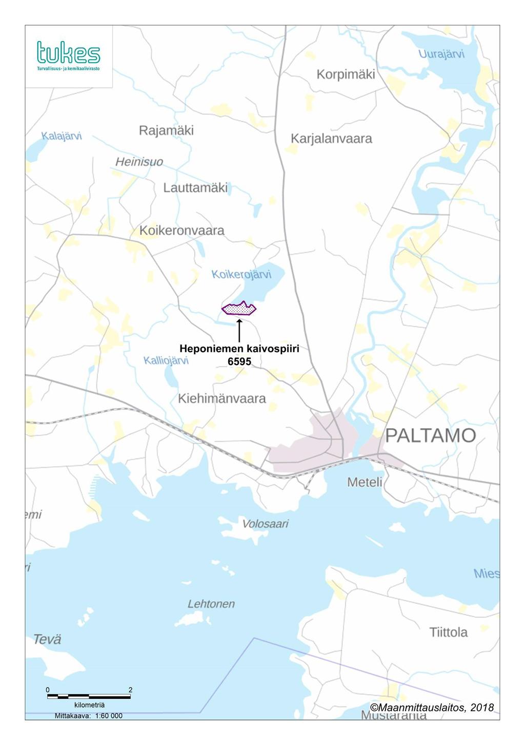 Liite 1a Heponiemen kaivospiirin KaivNro