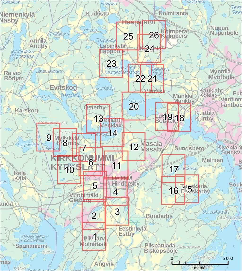 Kirkkonummen kunta Pienvesiselvitys 1 (27) Silvestris luontoselvitys oy Luontoselvitys ja kunnostussuunnitelma 2018 LIITE 3.