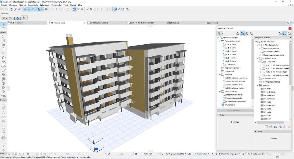 Archicadin kehittäminen alkoi jo vuonna 1982 Unkarissa Graphisoft yhtiön toimesta.