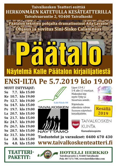 Taivalkosken Kurko Metsäkyläntie 154, Kurtti 040 765 8039 pertti.kurtti@ taivalkoskenkurko.com www.taivalkoskenkurko.com Taivalmajat Kaarnakuja 1 0400 191 975 taivalmajat@outlook.