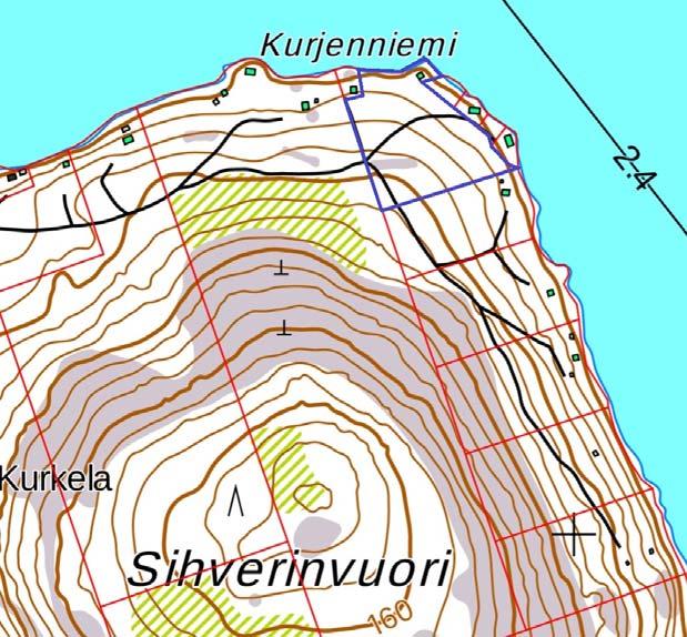 3. Lähtökohdat 3.1 Selvitys suunnittelualueen oloista 3.1.1 Luonnonympäristö Suunnittelualueen eteläosa on harvaa mäntypuuvaltaista metsää ja koillisosassa kasvaa myös taimivaiheen ohittanutta mänty- ja kuusipuuta.