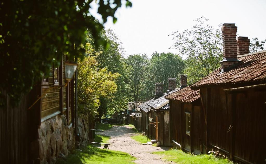 talossa ja Luostarinmäellä!