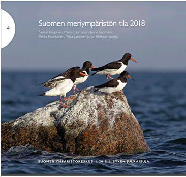 Suomen meriympäristön tila 2018 Raportti on laaja katsaus meren tilaan vuosina 2011-2016 Raportilla päivitetään Suomen merenhoitosuunnitelman ensimmäinen osa vuodelta 2012 ja se