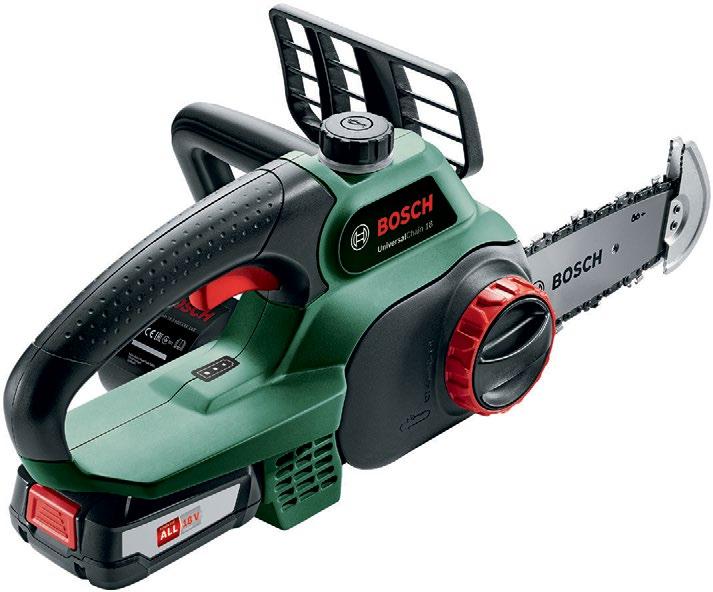 Power for All 18 V -akku soveltuu kaikkiin Bosch Home & Garden