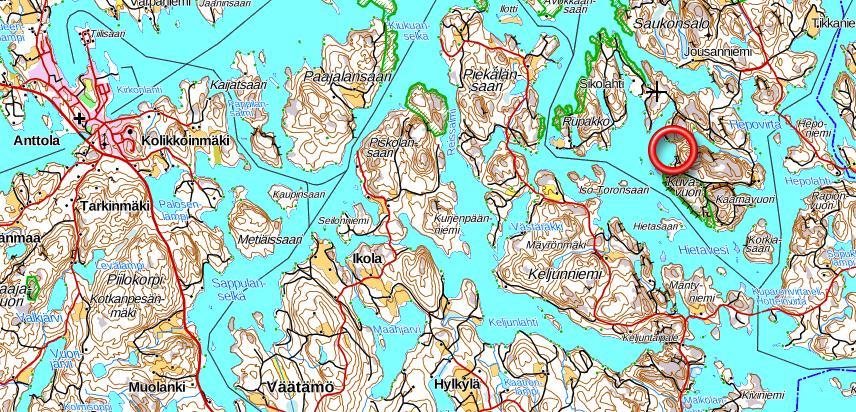 2 Kaava-alueen sijainti Kaava-alue sijaitsee Mikkelin