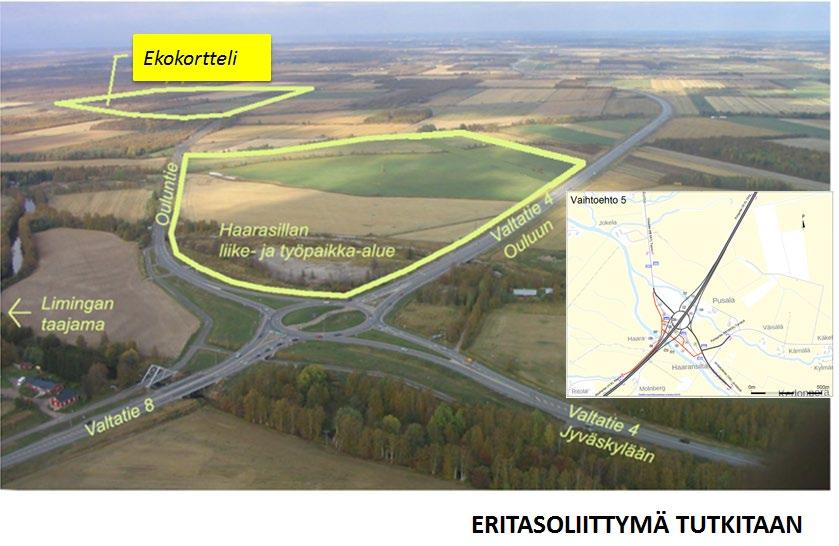 HAARASILLAN LIIKE- JA TYÖPAIKKA-ALUEEN ASEMAKAAVA Lähivuosien aikana kysynnän mukaan laaditaan asemakaava liikenteellisesti erinomaiselle liikepaikalle Haarasillan alueelle seudullisen