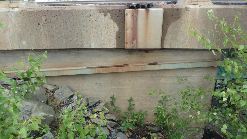 Betonin rapautuminen Betonin rapautuminen, näytteenotto 1.