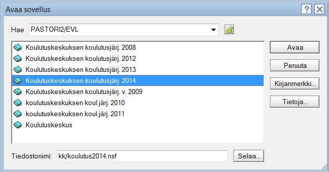 16 (17) Tämän jälkeen koulutusjärjestelmän kuvake on Notesin työpöydällä aina, kun avaat ohjelman. Onnittelut! H.