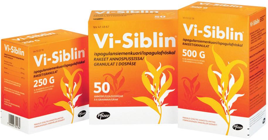 Vi-Siblin vatsan toimintaa tasapainottamaan FODMAP- tai vähähiilihydraattista ruokavaliota noudattavan on tärkeä huolehtia riittävästä kuidunsaannista.