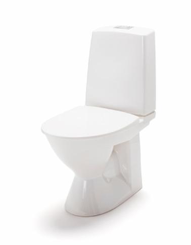 WC-istuin IDO Valkoinen, kova Slow