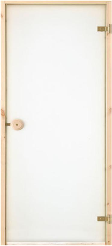 ovi Ovi: Täyslasiovi (9x20), kirkas lasi, puinen vedin