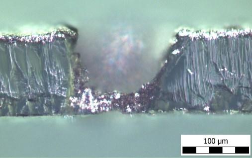 50 µm 100 µm 150 µm 200 µm In all cases, Table 14 illustrates