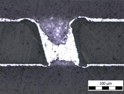 Via size Asahi DuPont 100µm 150µm 200µm The Table 14,
