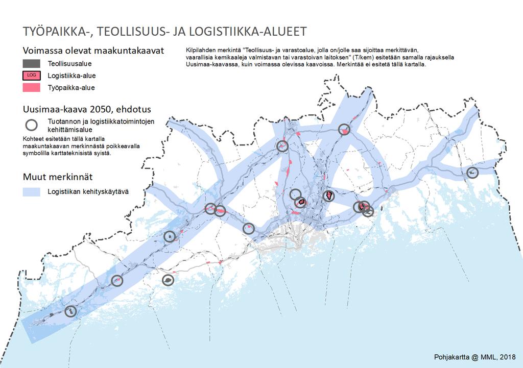 Kilpilahden teollisuusalue on Pohjoismaiden suurin öljynjalostamo- ja petrokemianteollisuuden kokonaisuus ja se sijoittuu Helsinki-Kotka kasvukäytävän varrelle.