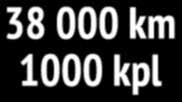 syksyssä, eli noin 9 km päivässä kukin.