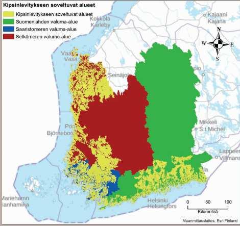 Hulevesien hallinta, mitä Peltojen kipsikäsittely Kustannustehokkain maatalouden valumavesiin 4 tn / 220 /ha -> Fosfori 60 /kg Vantaanjoen fosforikuorman (70 tn/v) puolittaminen 1 milj / vuodessa.