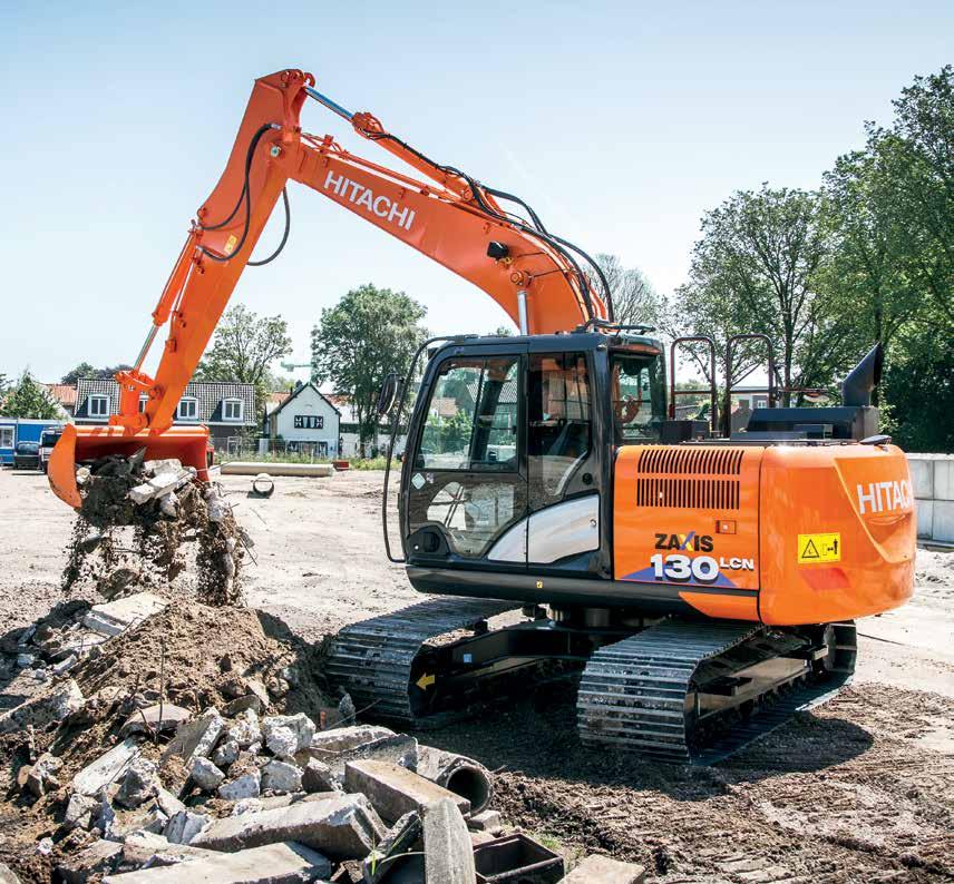 ZAXIS-6-sarja HYDRAULINEN KAIVUKONE Mallikoodi : ZX130 6 / ZX130LCN-6 Moottoriteho