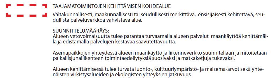 2015 hyväksymä oikeusvaikutteinen Keskusta-Asemanseudun osayleiskaava.