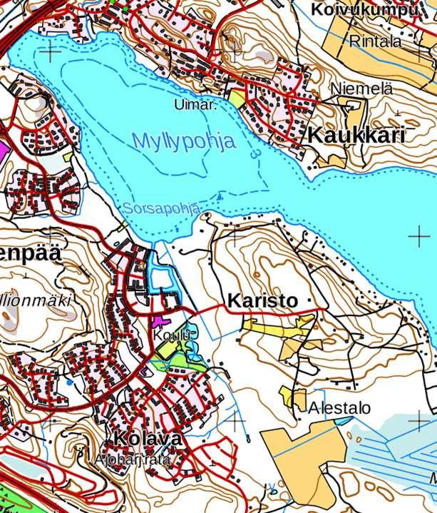 Kymijärven sedimentin köyhdytys Helsingin yliopisto, Nordkalk,