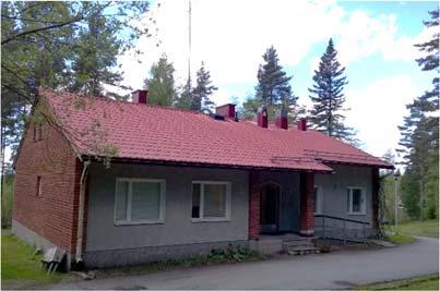 : / KANGASRINNE (Huhta ) / ASEMAKAAVASELOSTUS () Kuv entisistä työnteijöiden asuinraennusista (joista ylinnä oleva raennus on purettu).